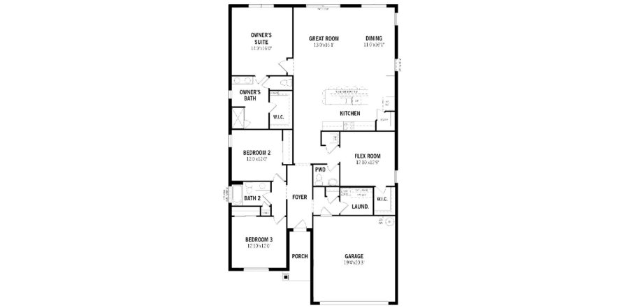 House floor plan «205SQM GATEWAY», 3 bedrooms in WATERBROOKE