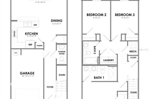 Adosado en venta en Ocala, Florida, 3 dormitorios, 135.45 m2 № 1359213 - foto 11