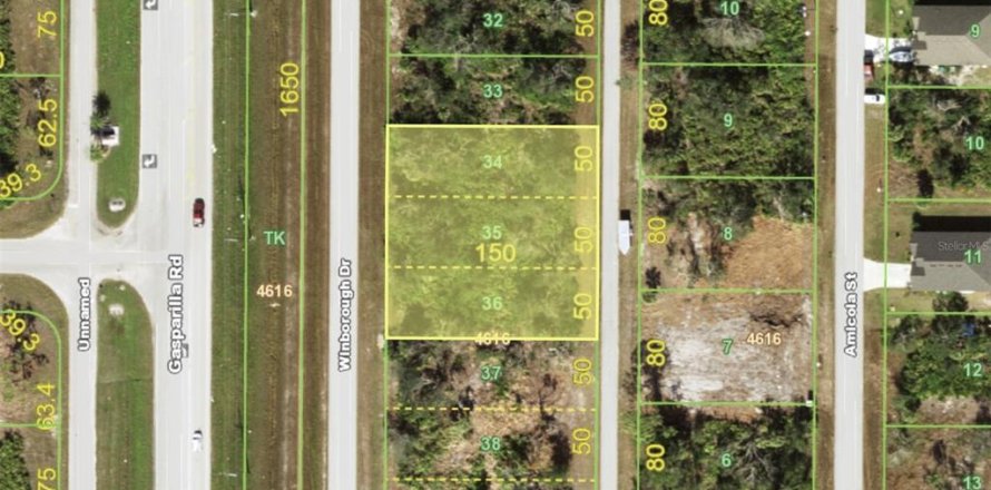 Land in Port Charlotte, Florida № 1316956