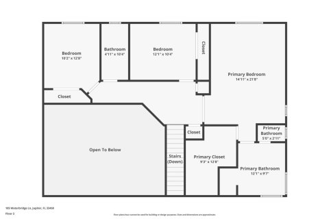 Купить виллу или дом в Юпитер, Флорида 4 спальни, 227.05м2, № 1189749 - фото 13