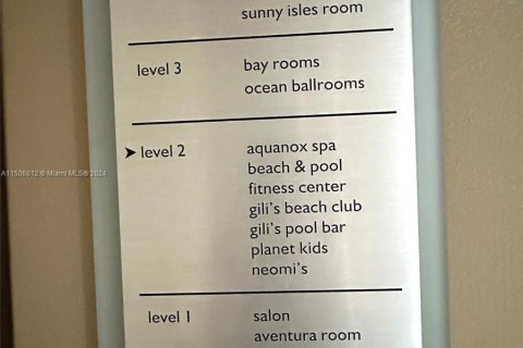 Hotel en venta en Sunny Isles Beach, Florida, 51.19 m2 № 925068 - foto 21