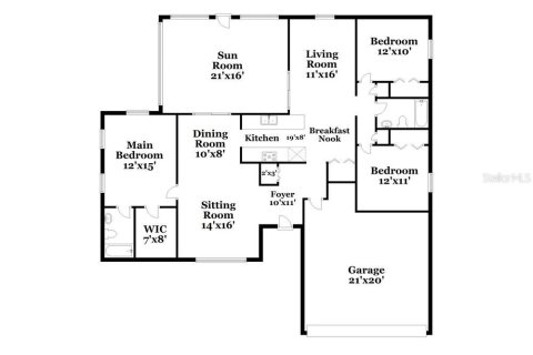 Casa en alquiler en Brandon, Florida, 3 dormitorios, 143.53 m2 № 1361086 - foto 2