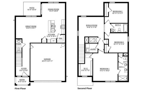 House in Zephyrhills, Florida 3 bedrooms, 182.18 sq.m. № 1322238 - photo 13