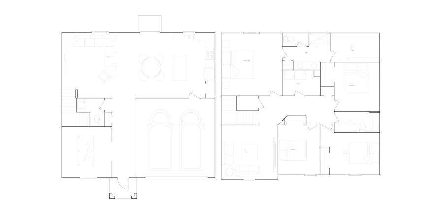 House floor plan «240SQM», 4 bedrooms in ASTONIA