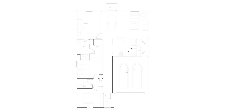 House floor plan «144SQM», 3 bedrooms in ASTONIA