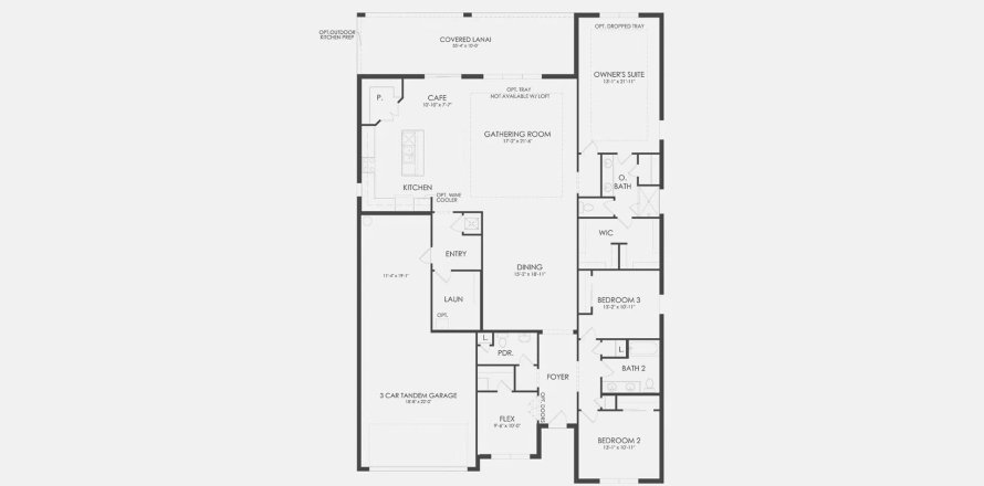 Планировка виллы или дома «390SQM EASLEY» 5 спален в ЖК CEDARBROOK