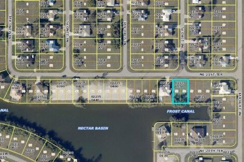 Terrain à vendre à Cape Coral, Floride № 710039 - photo 1