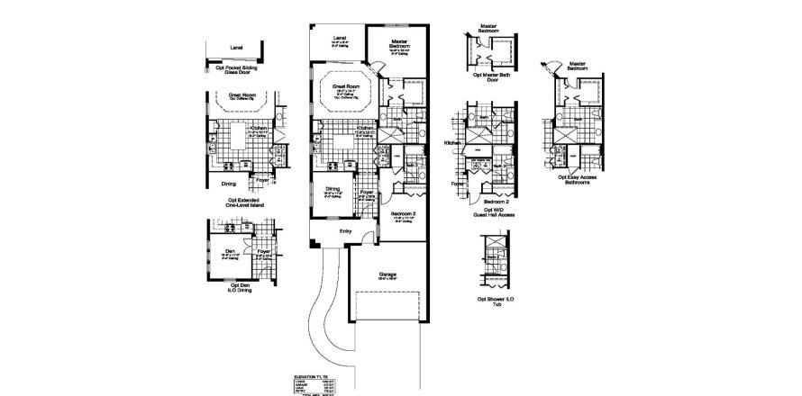 House floor plan «133SQM CRYSTAL SAND», 2 bedrooms in VICENZA