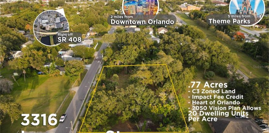 Land in Orlando, Florida № 1377031