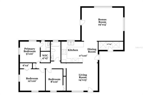 Casa en alquiler en Ocoee, Florida, 3 dormitorios, 114.55 m2 № 1334971 - foto 3