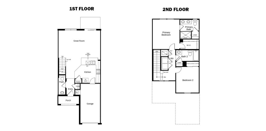 Townhouse floor plan «119SQM 43/9», 2 bedrooms in BAYSHORE COMMONS