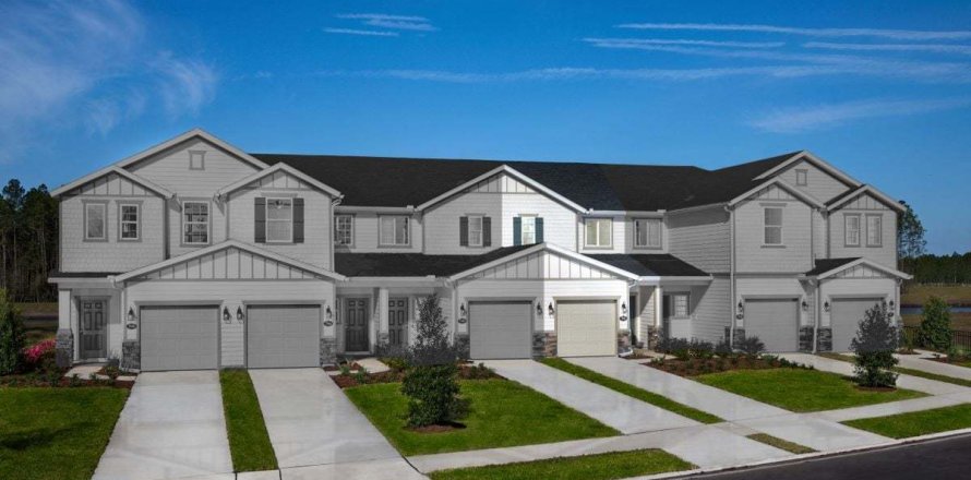 Townhouse in Meadows at Oakleaf Townhomes in Jacksonville, Florida 2 bedrooms, 107 sq.m. № 505451