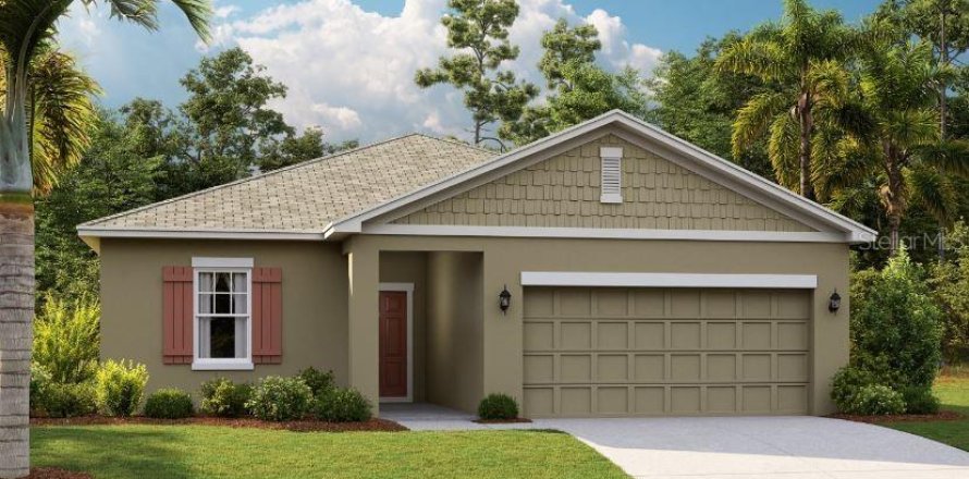 House in HAMPTON OAKS in Deltona, Florida 4 bedrooms, 176.79 sq.m. № 1422670