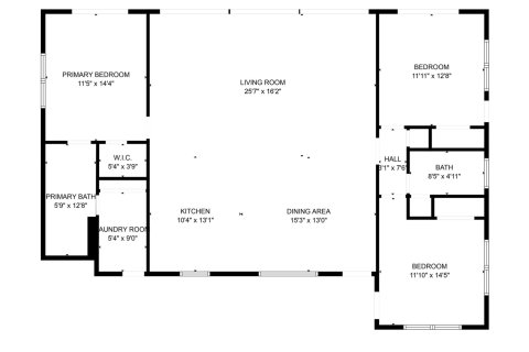 House in Oakland Park, Florida 3 bedrooms, 149.39 sq.m. № 1129212 - photo 1