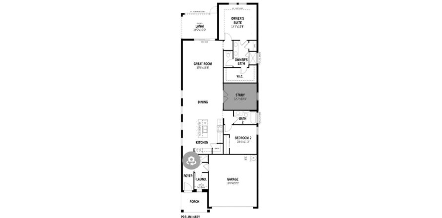 House floor plan «161SQM PASSAGE», 2 bedrooms in TRIPLE CREEK