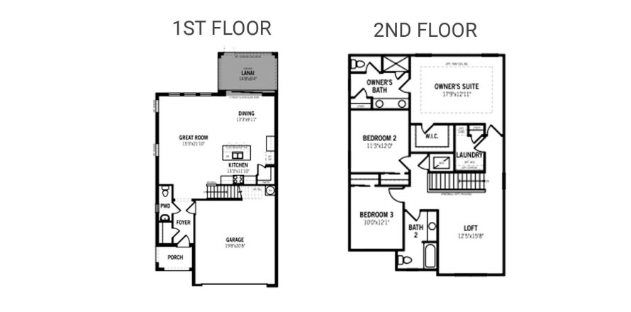 House floor plan «192SQM BLUE SPRING», 3 bedrooms in TRIPLE CREEK
