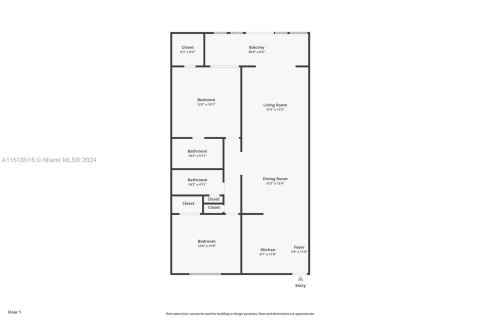 Condominio en venta en Coconut Creek, Florida, 2 dormitorios, 107.4 m2 № 1240466 - foto 17