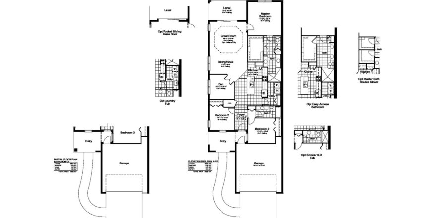 Планировка виллы или дома «171SQM SANDCASTLE» 3 спальни в ЖК GRAND PARK