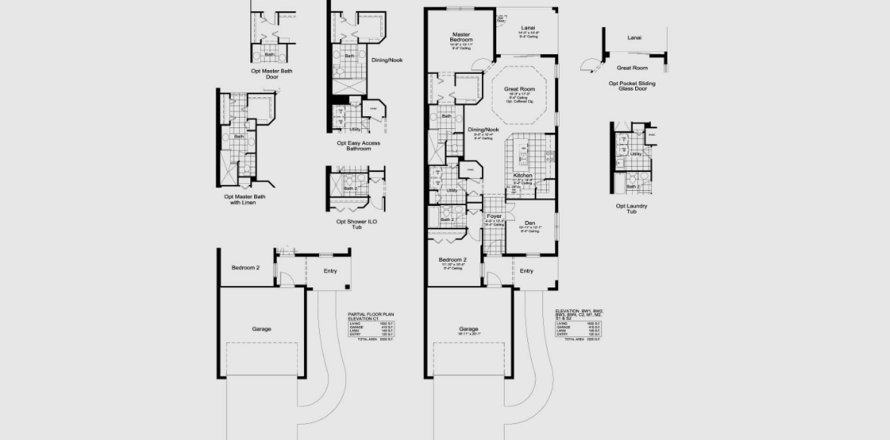 Планировка виллы или дома «152SQM TIDEWINDS» 2 спальни в ЖК GRAND PARK