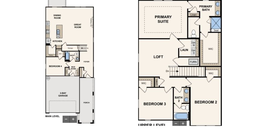 House floor plan «House», 4 bedrooms in Concourse Crossing