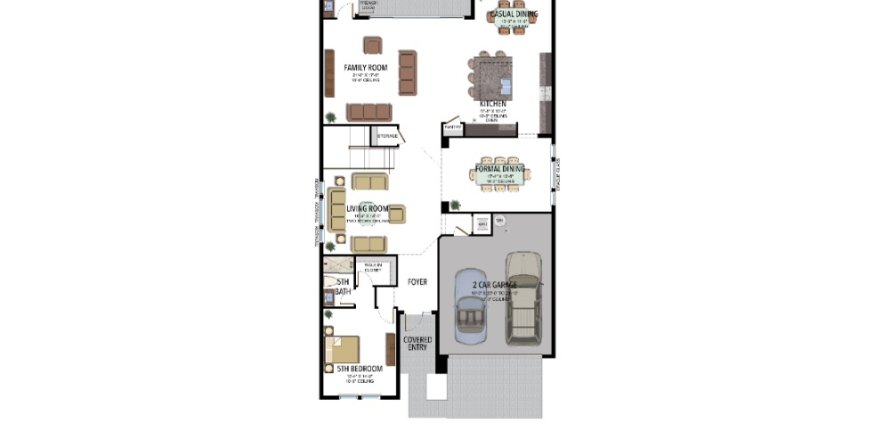 House floor plan «House», 5 bedrooms in Lotus