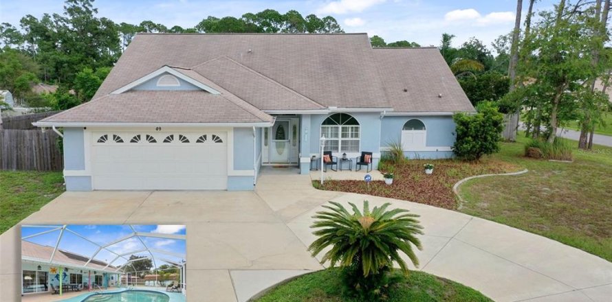 Villa ou maison à Palm Coast, Floride 3 chambres, 170.2 m2 № 1350451