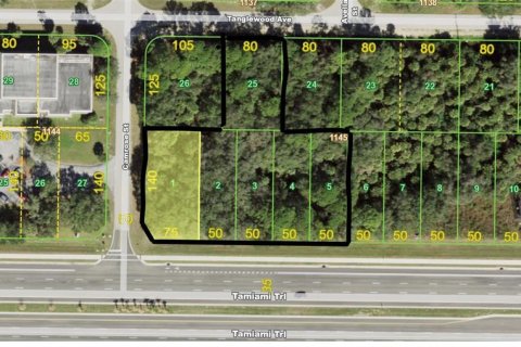 Terreno en venta en Port Charlotte, Florida № 218800 - foto 1