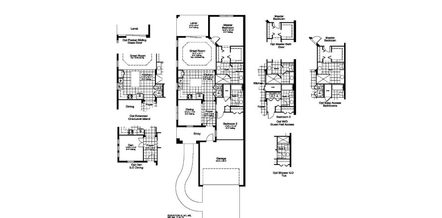 House floor plan «133SQM CRYSTAL SAND», 2 bedrooms in CANOE CREEK