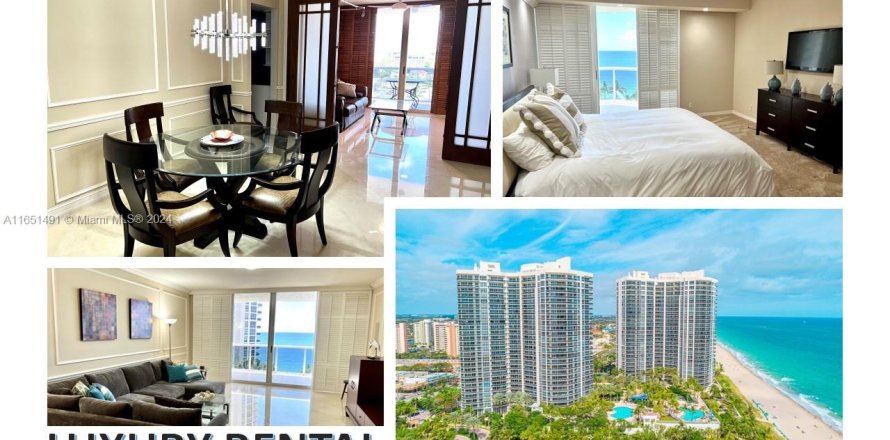 Condo à Fort Lauderdale, Floride, 3 chambres  № 1345071