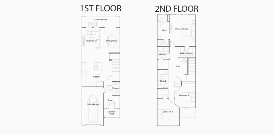 Townhouse floor plan «164SQM CONSTITUTION», 3 bedrooms in EPPERSON
