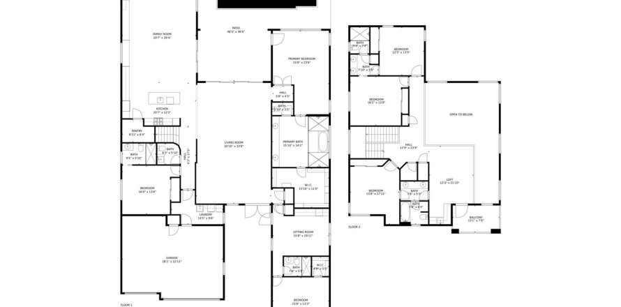 House in Parkland, Florida 6 bedrooms, 493.87 sq.m. № 992151