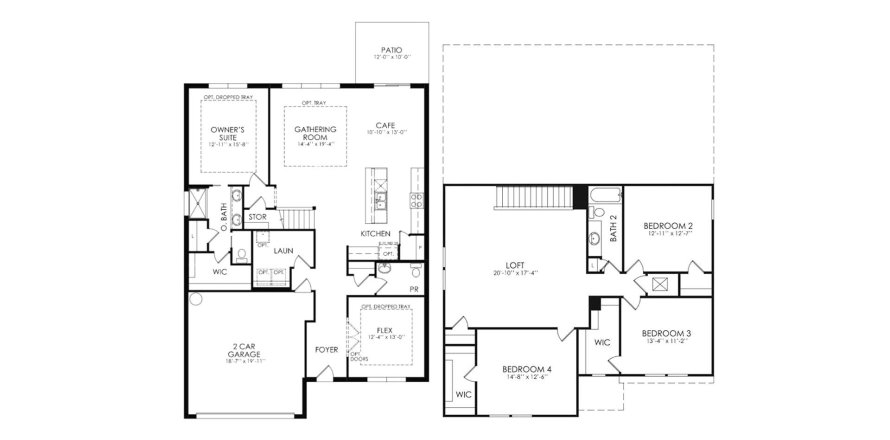 Floor plan «268SQM», 5 bedrooms in CAGAN CROSSINGS
