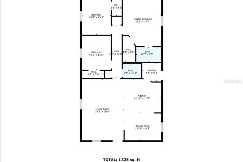 Купить виллу или дом в Хамптон, Флорида 3 комнаты, 130.06м2, № 1344583 - фото 20