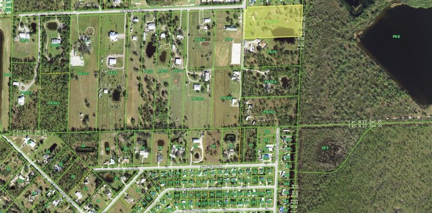 Terreno en Punta Gorda, Florida № 960720