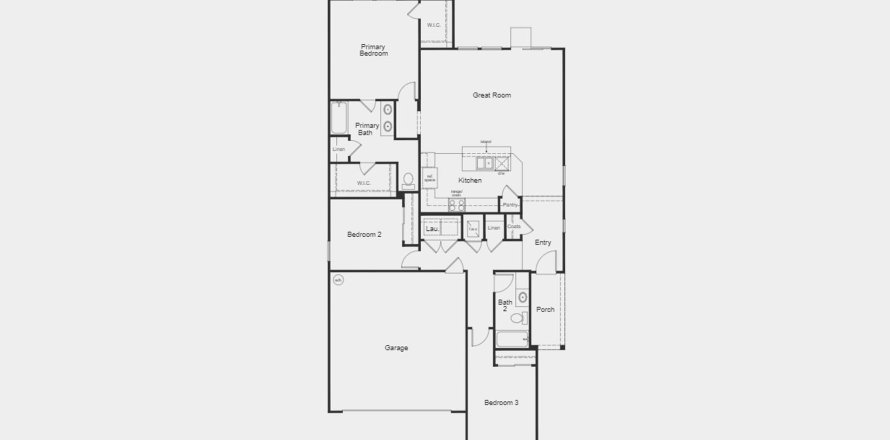 Townhouse floor plan «145SQM», 3 bedrooms in WHITEVIEW VILLAGE