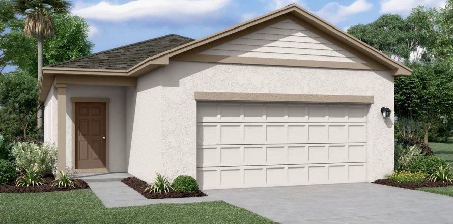 House in Clinton Corner by Starlight Homes in Dade City, Florida 3 bedrooms, 131 sq.m. № 414919
