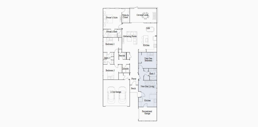 Таунхаус в SILVER LANDING в Сент-Огастин, Флорида 4 спальни, 211м2 № 34525