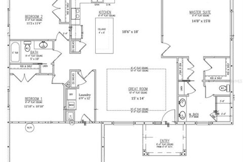 House in North Port, Florida 3 bedrooms, 141.49 sq.m. № 215767 - photo 2