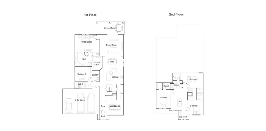 Townhouse floor plan «314SQM KINGSLEY III», 5 bedrooms in SILVER LANDING