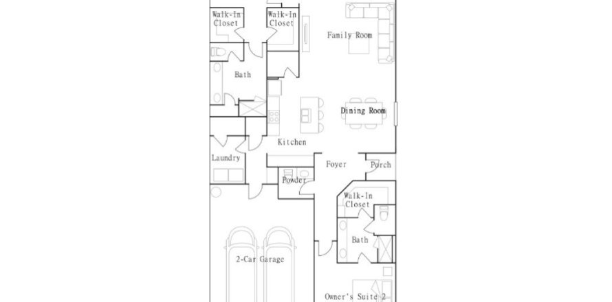 House in Connerton - Bellflower Villas in Land O' Lakes, Florida 2 bedrooms, 205 sq.m. № 528726