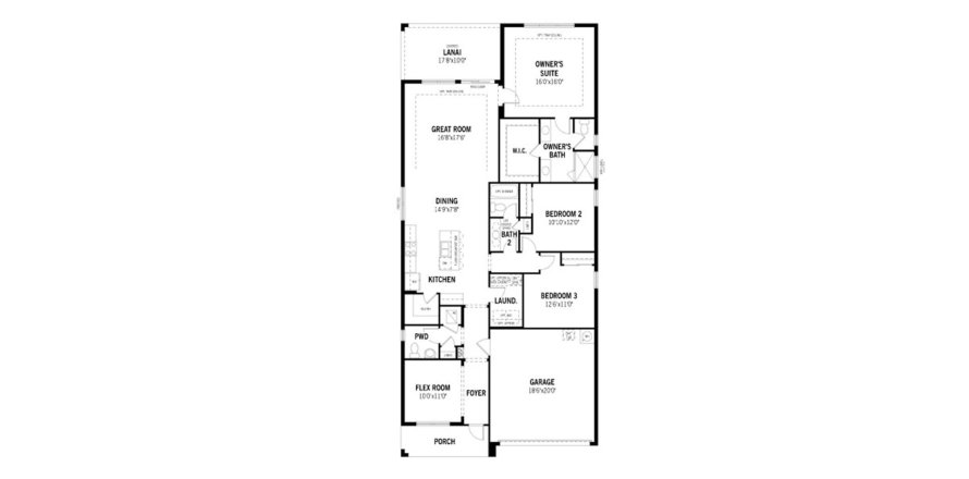 Floor plan «185SQM», 3 bedrooms in TRADITION - EMERY