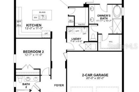 House in Winter Garden, Florida 3 bedrooms, 172.52 sq.m. № 1350082 - photo 2