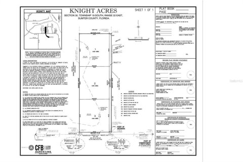 Terreno en venta en Lake Panasoffkee, Florida № 1336401 - foto 4