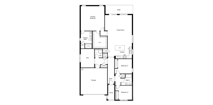 Townhouse floor plan «201SQM 168», 3 bedrooms in TIVOLI RESERVE