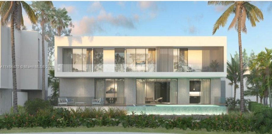 House in Miami Beach, Florida 4 bedrooms, 254.65 sq.m. № 873369