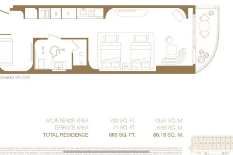 Condominio en venta en Miami, Florida № 1374991 - foto 24