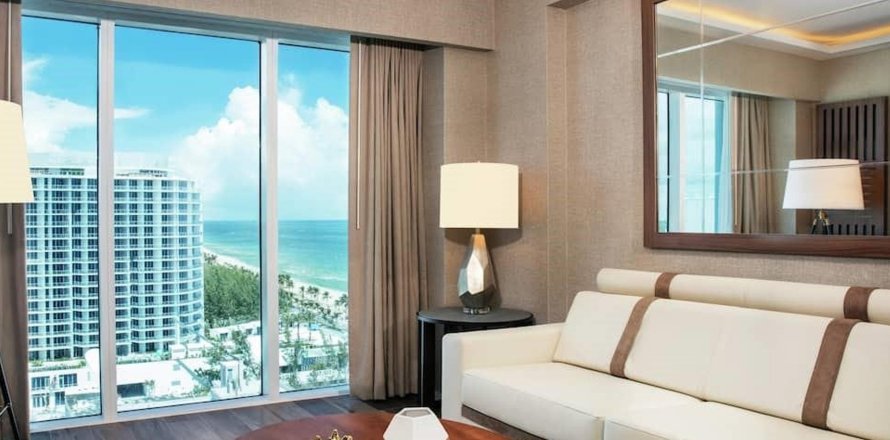 Apartment in OCEAN RESORT RESIDENCES in Fort Lauderdale, Florida 1 bedroom, 60 sq.m. № 32592