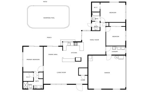 House in Lighthouse Point, Florida 3 bedrooms, 160.63 sq.m. № 1129276 - photo 1