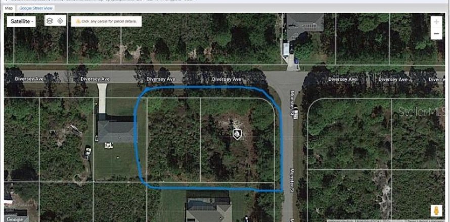 Terreno en Port Charlotte, Florida № 1121709