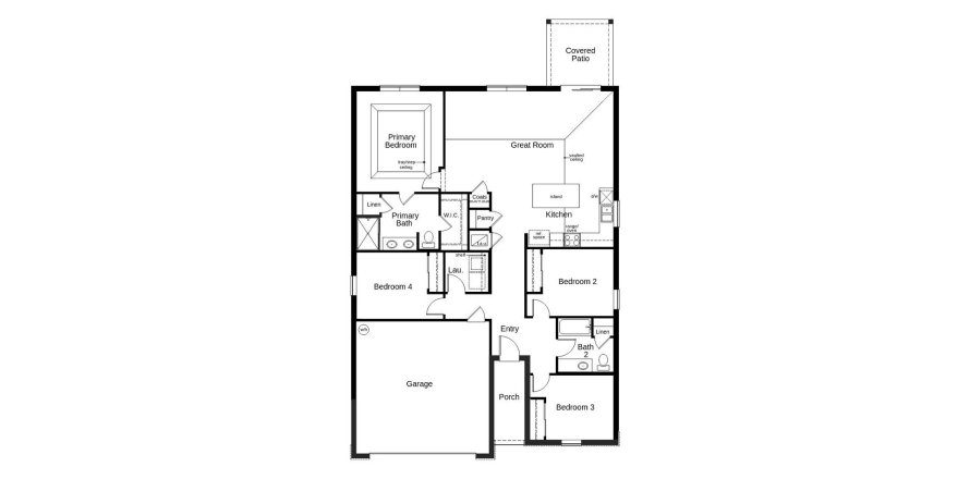 Townhouse in SUMMERLIN GROVES in Haines City, Florida 4 bedrooms, 159 sq.m. № 56968